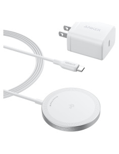 Cargador Inalámbrico Anker MagGo 15W Qi2 para iPhone