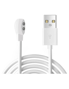 Cable de Carga USB Magnético 6mm YiKaiEn 0.82m Blanco