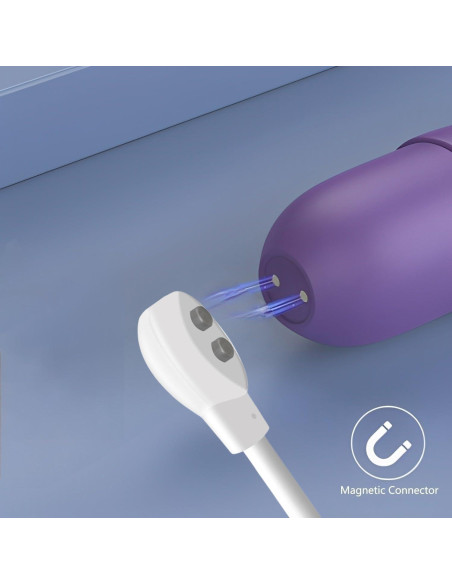 Cable de Carga USB Magnético 6mm YiKaiEn 0.82m Blanco