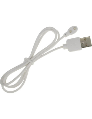 Cable de Carga USB Magnético 6mm YiKaiEn 0.82m Blanco