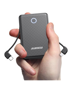 Cargador Portátil Alongza 6000mAh Ultra Delgado Negro