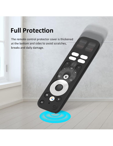 Funda de control remoto silicona Mecool KD3/Onn Android TV