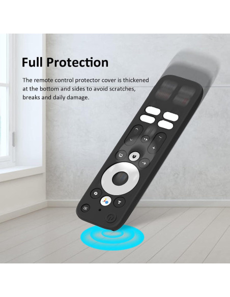 Funda de control remoto silicona Mecool KD3/Onn Android TV