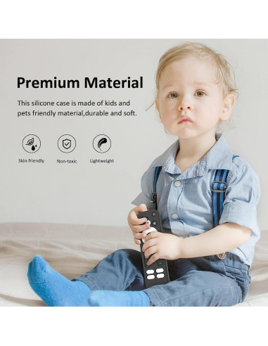 Funda de control remoto silicona Mecool KD3/Onn Android TV