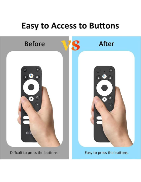 Funda de control remoto silicona Mecool KD3/Onn Android TV