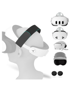 Cubiertas de Pulgar y Correa Ajustable JYXEREM para PS VR 2