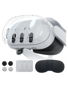 Kit de Accesorios para VR GaneTronic Quest 3 - Funda Dura y Protector