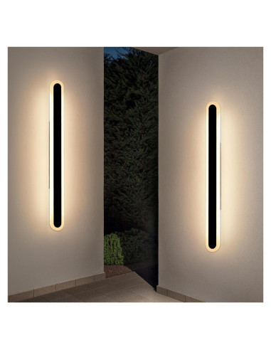 Aplique de Pared Exterior LED Daoseolo 120cm 3 Colores IP65