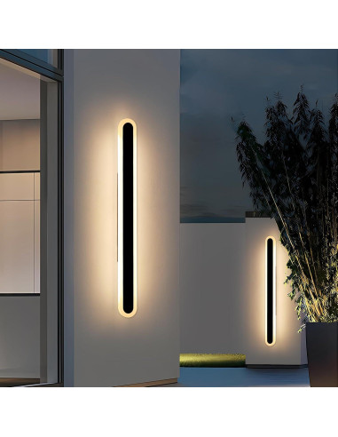 Aplique de Pared Exterior LED Daoseolo 120cm 3 Colores IP65