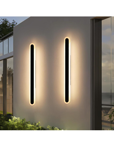 Aplique de Pared Exterior LED Daoseolo 120cm 3 Colores IP65
