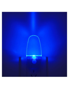 Luz Nocturna LED CICINY con Sensor de Movimiento 0.5W Azul