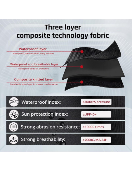 Cubierta SUV Impermeable AltoCover Ajuste Universal 482 cm