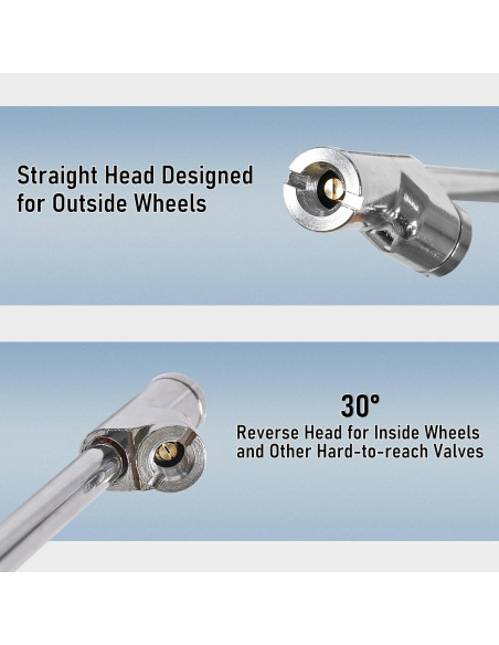 Inflador de Neumáticos WYNNsky con Manómetro 30.48 cm 160 PSI