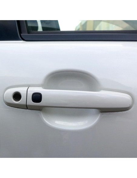 8 Piezas Cubierta Protectora Agujero Llave Coche TIESOME Negro