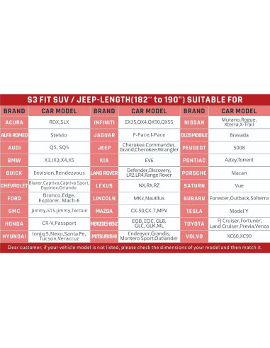 Cubierta SUV Impermeable AltoCover Ajuste Universal 482 cm