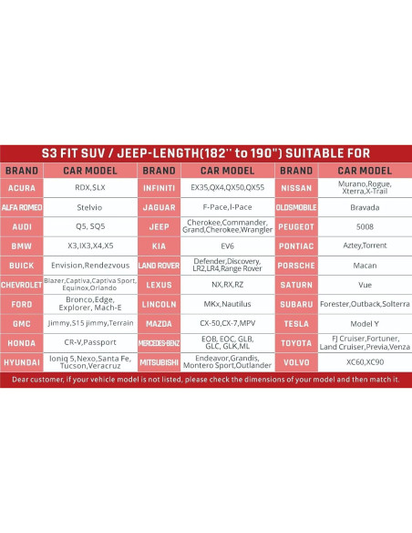 Cubierta SUV Impermeable AltoCover Ajuste Universal 482 cm