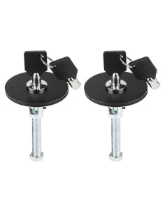 Kit de Bloqueo de Capó Universal Walfront - Seguridad Alta, Aluminio