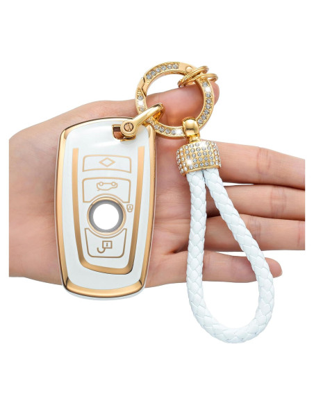 Cubierta de Llavero BMW LCXJMWKL Modelo BM01 TPU Suave