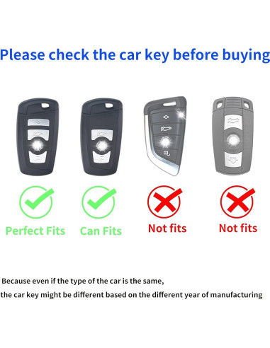 Cubierta de Llavero BMW LCXJMWKL Modelo BM01 TPU Suave