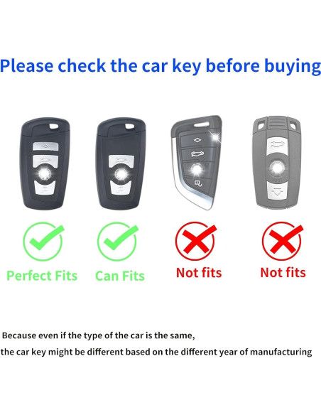 Cubierta de Llavero BMW LCXJMWKL Modelo BM01 TPU Suave