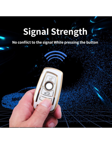 Cubierta de Llavero BMW LCXJMWKL Modelo BM01 TPU Suave