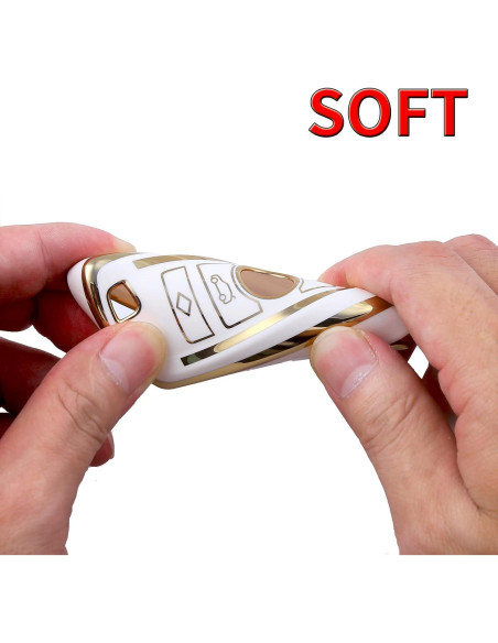 Cubierta de Llavero BMW LCXJMWKL Modelo BM01 TPU Suave