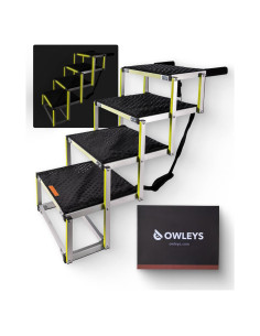Rampa Plegable para Perros Owleys - Antideslizante - 81.65 kg