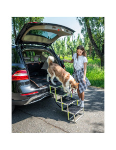 Rampa Plegable para Perros Owleys - Antideslizante - 81.65 kg 2