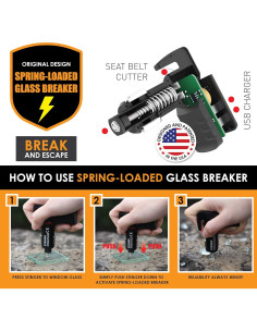 Cargador de coche USB Ztylus Stinger 12W Rojo Punisher 2