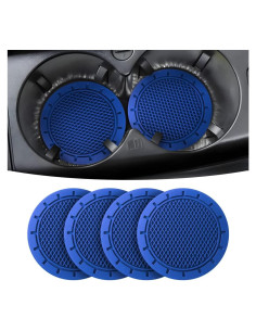 Paquete de 4 posavasos 8sanlione redondos antideslizantes