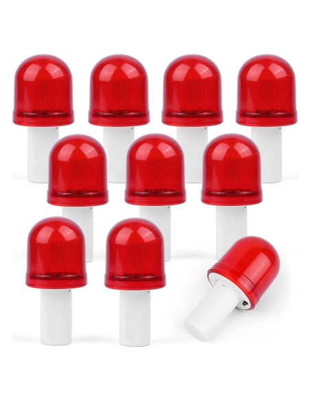 Luz LED de Advertencia BATTIFE 10 Paquete 360 3 Modos