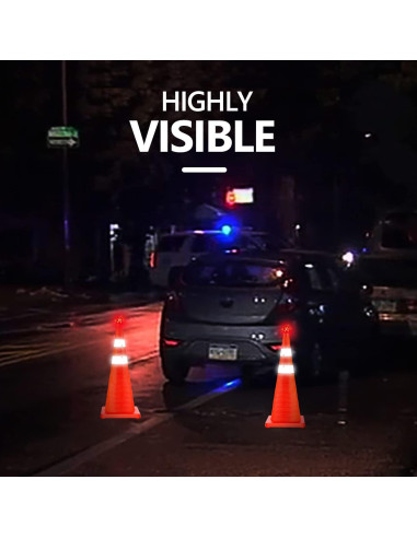 Luz LED de Advertencia BATTIFE 10 Paquete 360 3 Modos