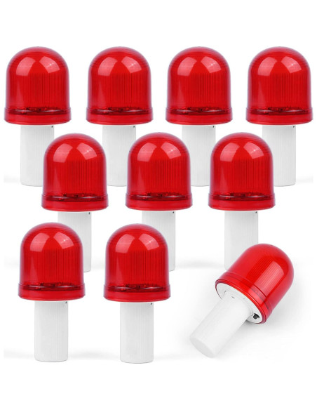 Luz LED de Advertencia BATTIFE 10 Paquete 360 3 Modos