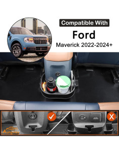 Organizador de Soporte para Tazas Aunginsy para Ford Maverick 2022-2024 2