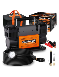 Compresor de Aire ALL-TOP ATACR300 12V 350 LPM Doble Cilindro