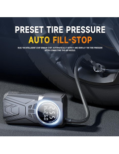 Arrancador de Coche HAONINYUE H03-1 con Compresor 3000A 2