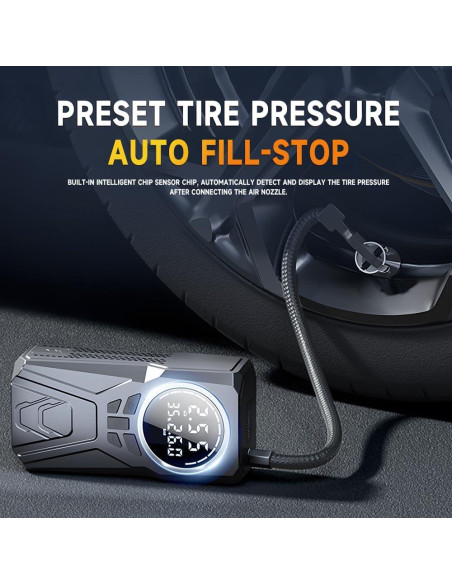 Arrancador de Coche HAONINYUE H03-1 con Compresor 3000A