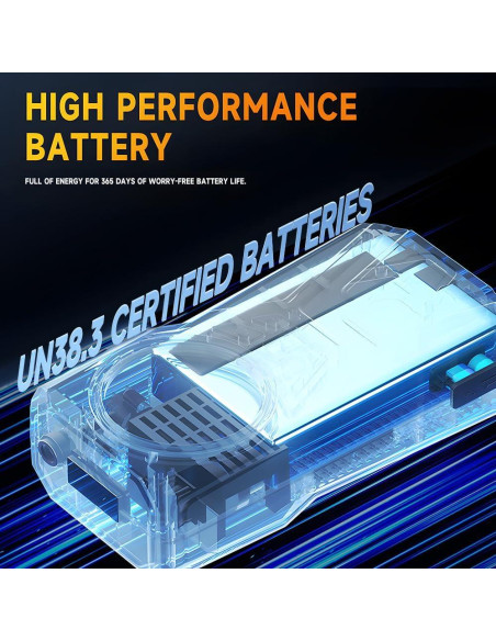 Arrancador de Coche HAONINYUE H03-1 con Compresor 3000A