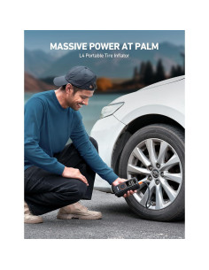 Inflador de Neumáticos AstroAI L4 Portátil 150 PSI Batería 2