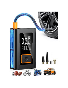 Compresor de Aire Portátil LYTFEI 150 PSI con Luz LED