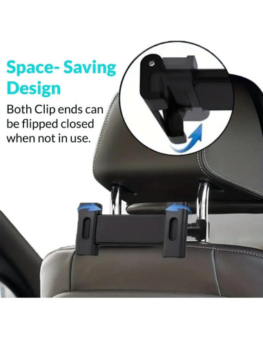 Soporte Ajustable para Tablet y Teléfono en Reposacabezas Osmiumgroup