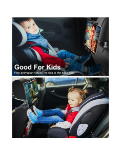 Soporte para Tableta en Reposacabezas de Coche GDZN - Ajustable 4-13" 2