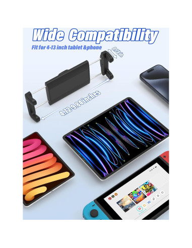 Soporte para Tablet en Portavasos Coche LYFICCS 4.7-12.9"