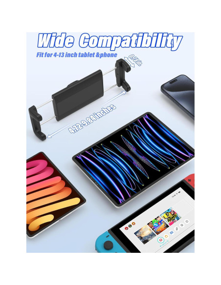 Soporte para Tablet en Portavasos Coche LYFICCS 4.7-12.9"