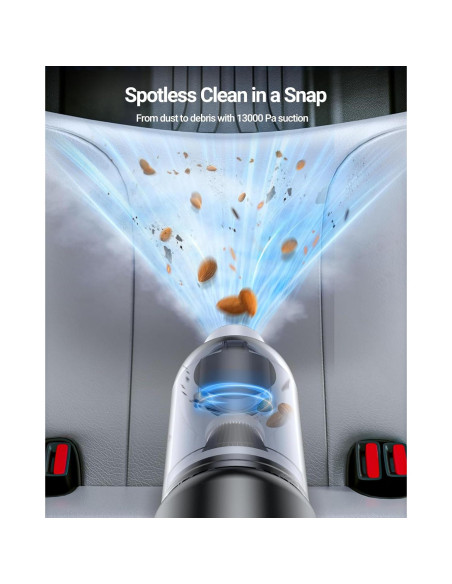 Aspiradora de Coche Inalámbrica SEALIGHT X2PM 150W Compacta Aspiradora de Coche Inalámbrica SEALIGHT X2PM 150W Compacta
