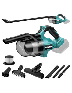 Aspiradora Inalámbrica GUNOZE 18V 500W HEPA 5 en 1 Portátil