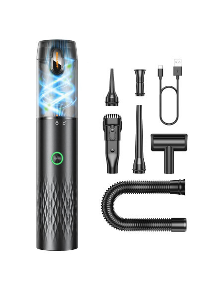 Aspiradora de Coche SEALIGHT VS01 Inalámbrica 18000Pa 40min Aspiradora de Coche SEALIGHT VS01 Inalámbrica 18000Pa 40min