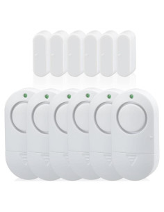 Alarmas de Puerta y Ventana Toeeson 120 dB - Paquete de 6
