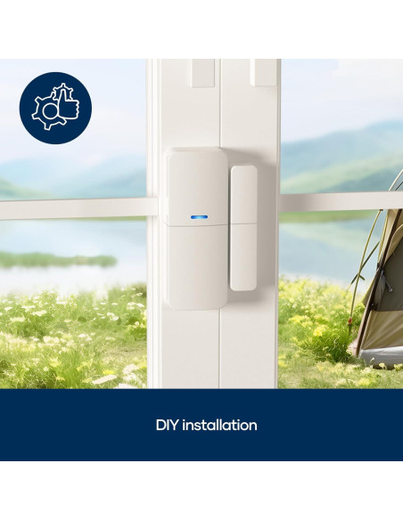 Sensor de Entrada Daping Paquete de 6 para Seguridad del Hogar Sensor de Entrada Daping Paquete de 6 para Seguridad del Hogar