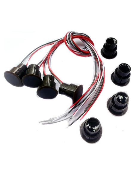 Sensor de Contacto Magnético QLXHBOT RC-36 para Alarma - 4 Juegos